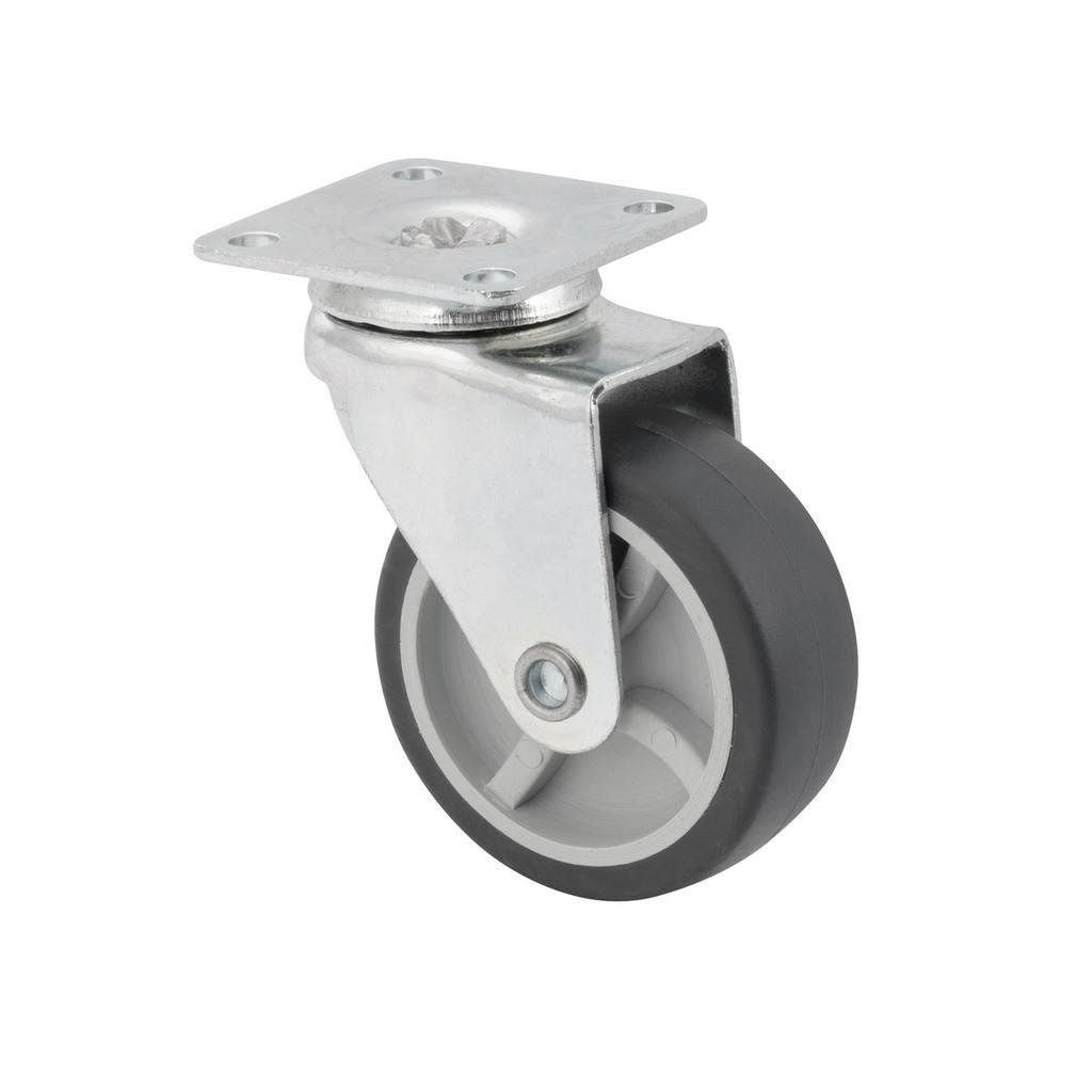 Swivel Castor Wheel with Plate 50mm
