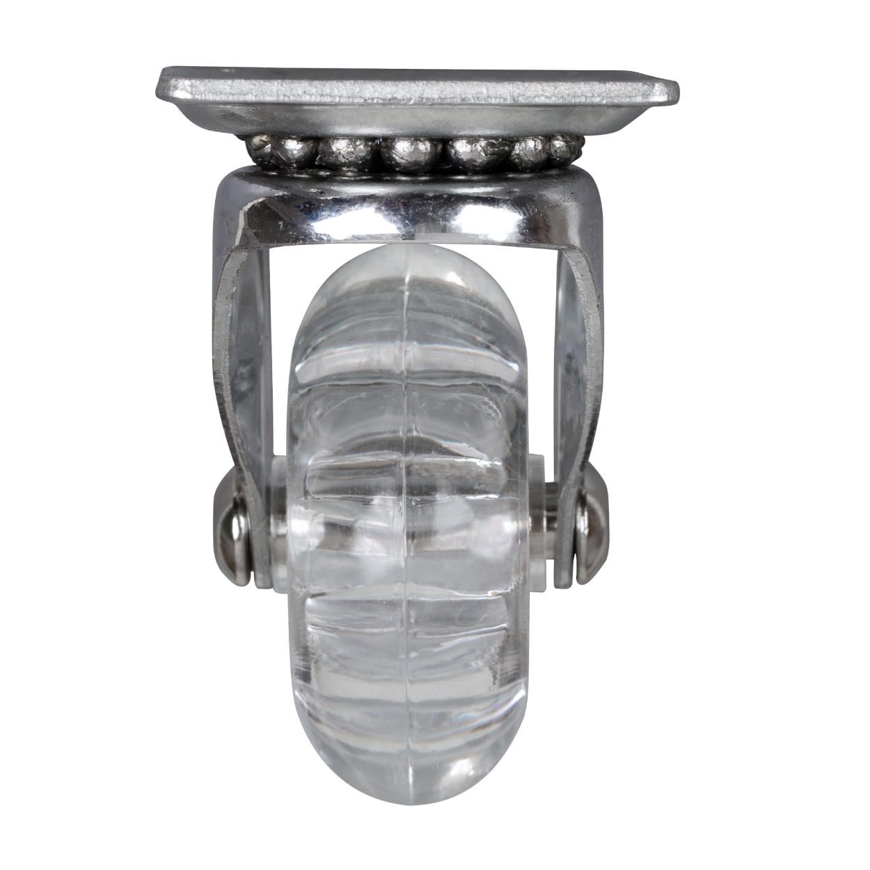 Swivel Castor Wheel Transparent 50mm