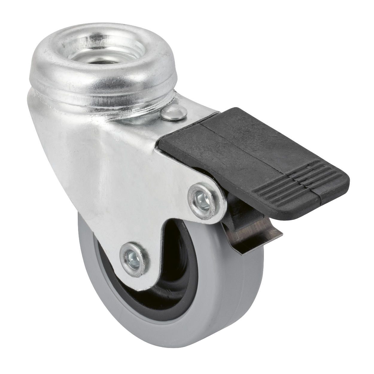 Swivel Castor Wheel with Brake 50mm - Load 35kg