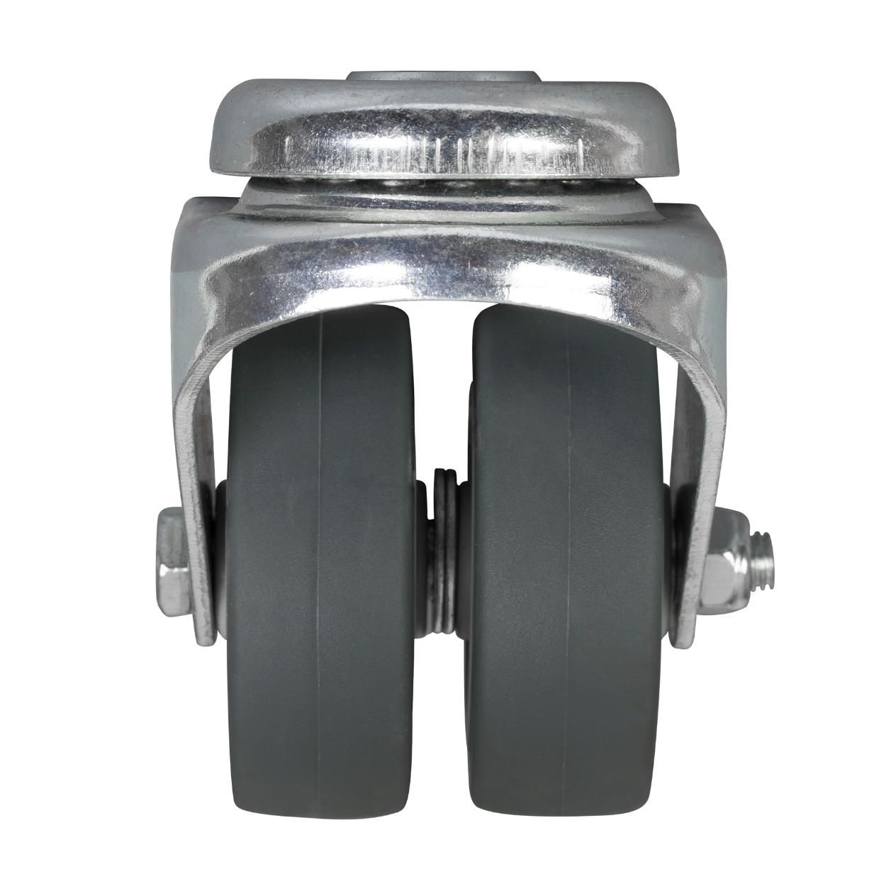 Swivel Double Castor Wheel 50mm - Load 70kg