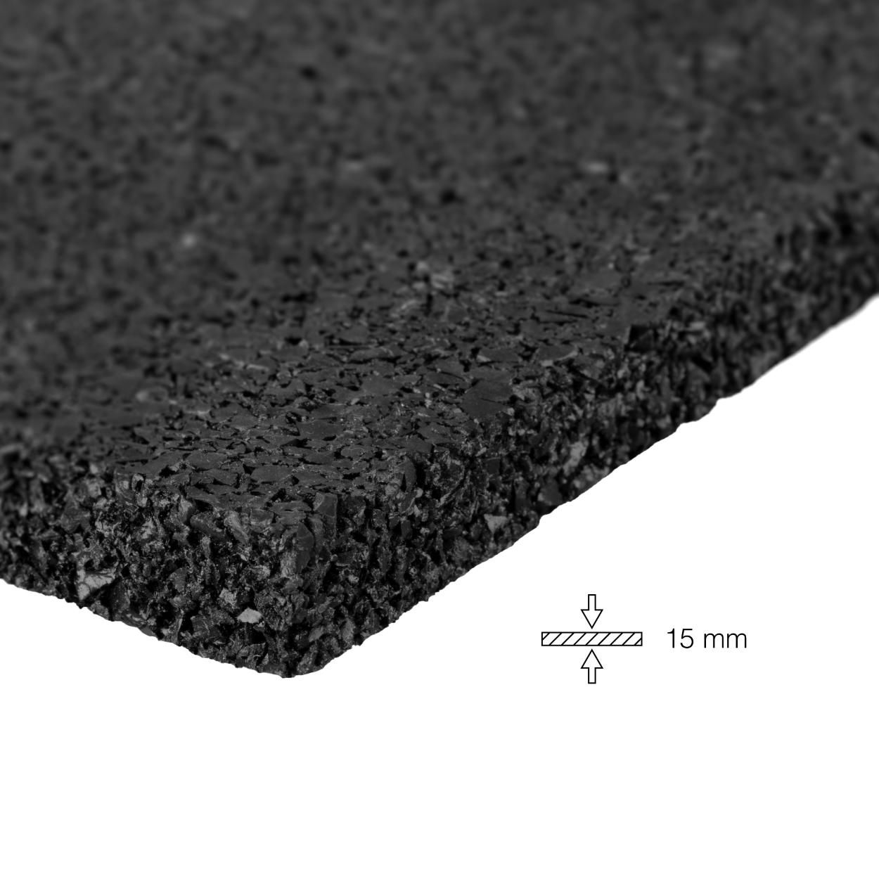 Anti-Vibration Pad Black 60x60cm