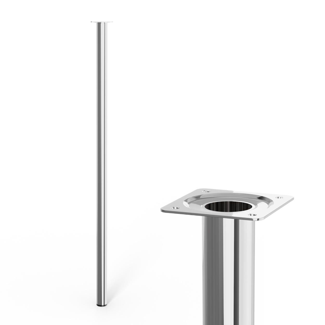 Furniture Leg Chrome 30x800mm