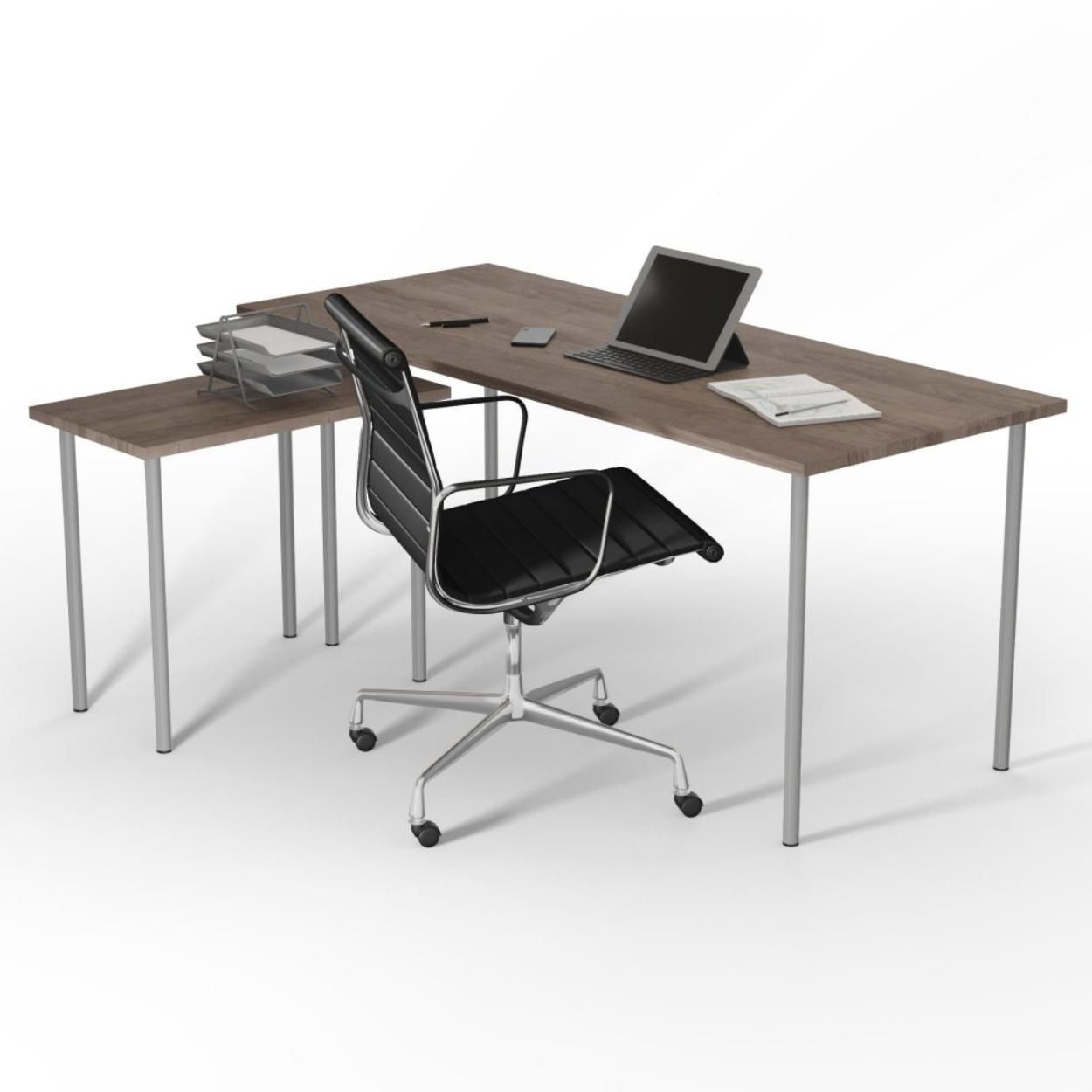 Furniture Leg Grey 30x700mm