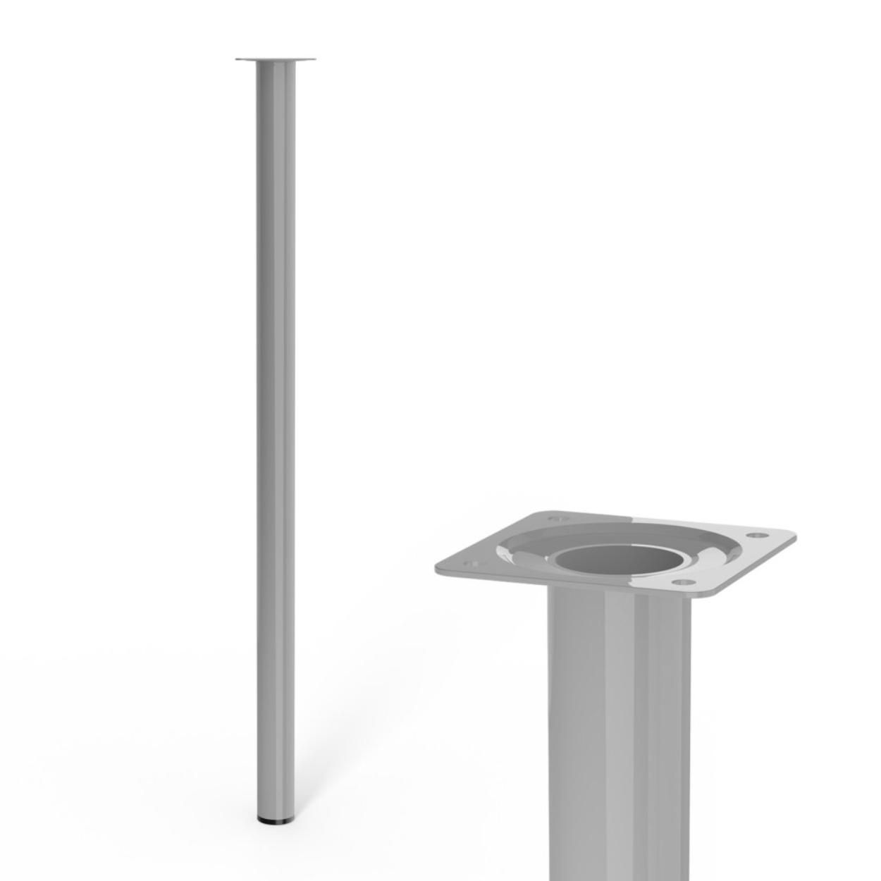 Furniture Leg Grey 30x700mm