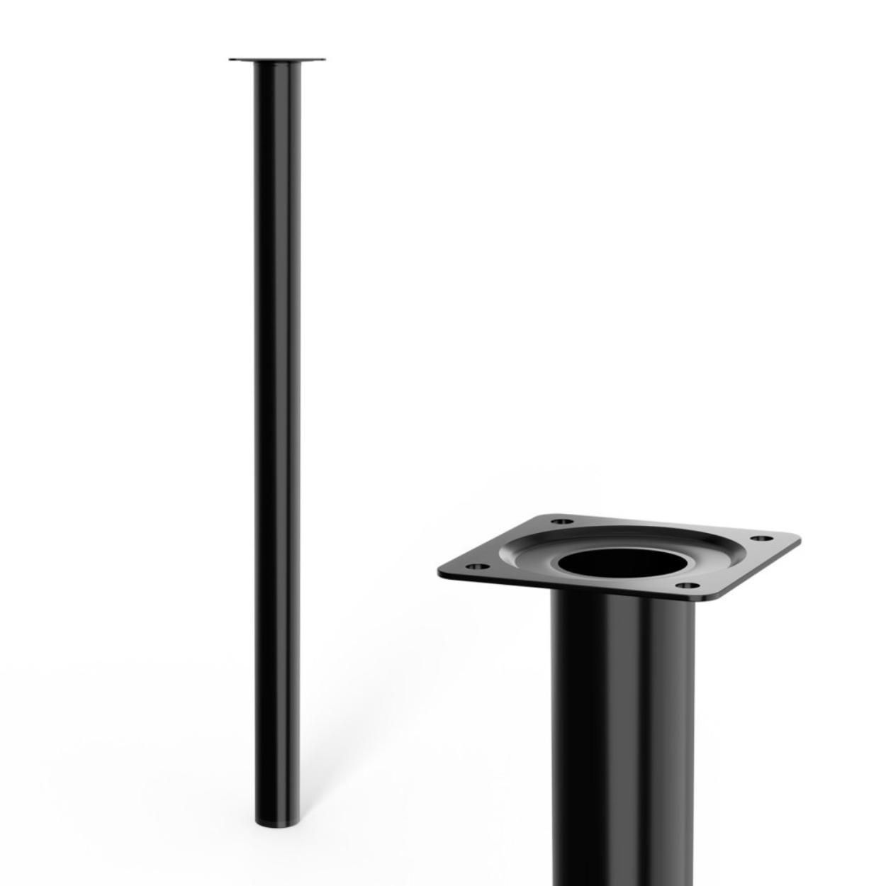 Furniture Leg Black 30x500mm