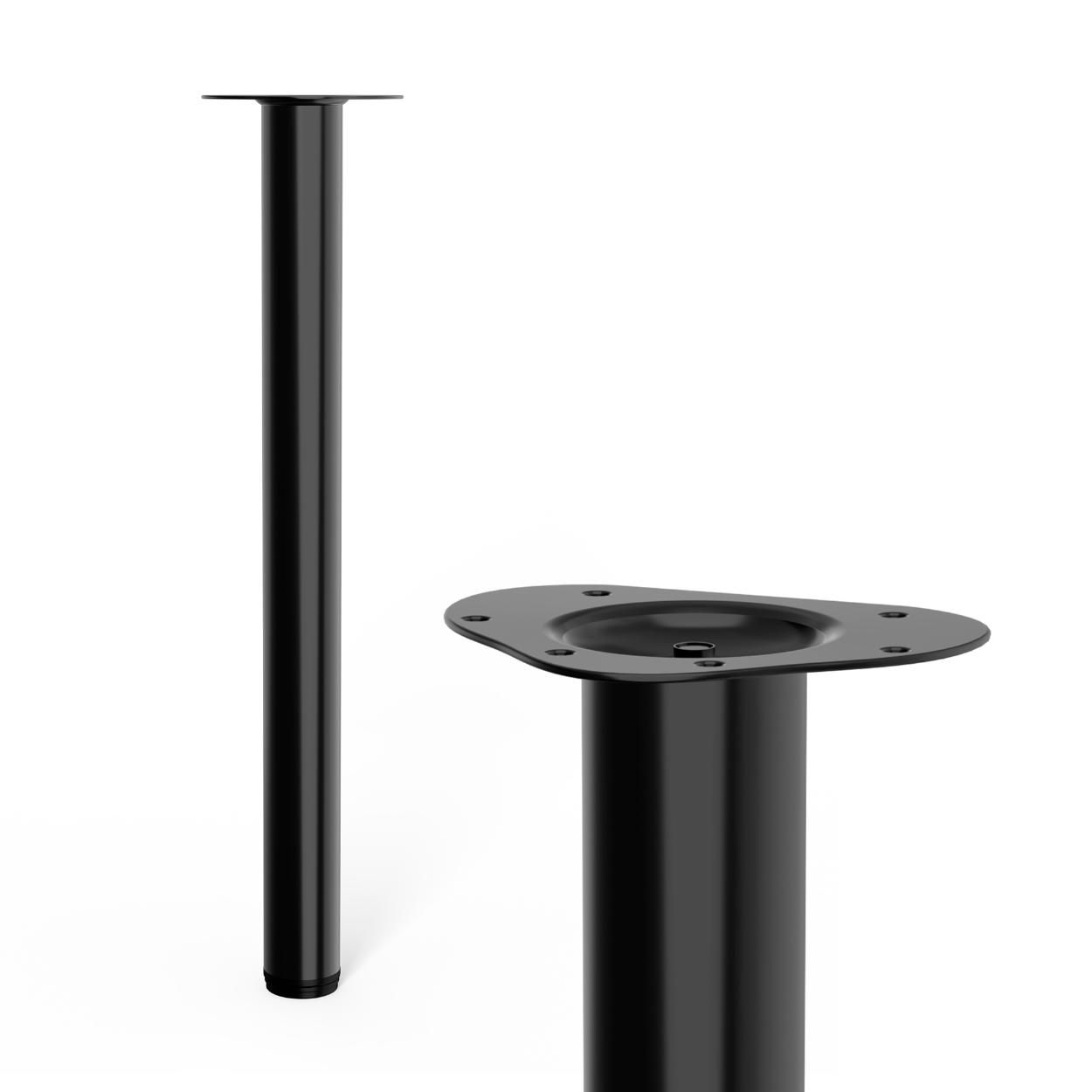 Furniture Leg Black 60x700mm