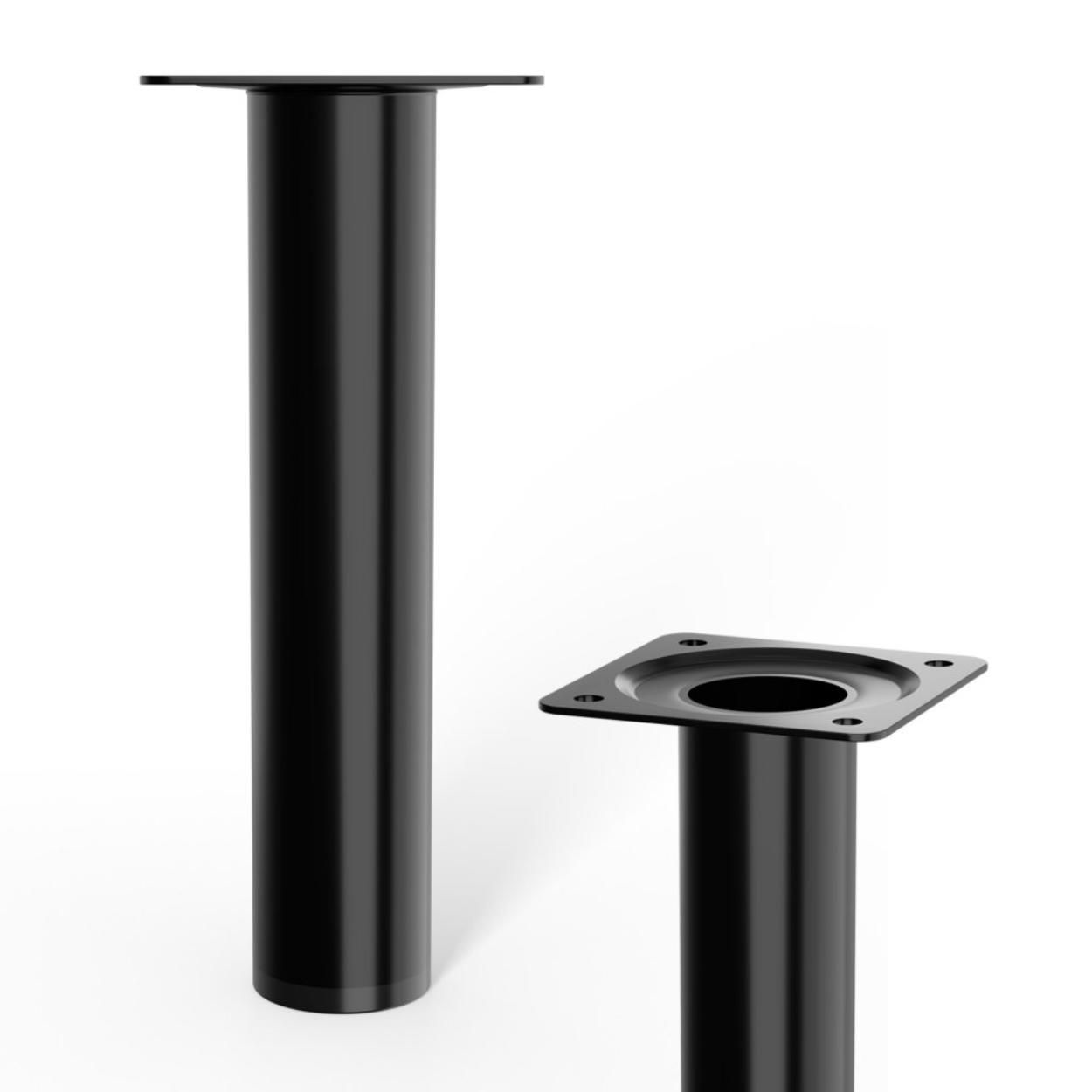 Furniture Leg Black 30x150mm