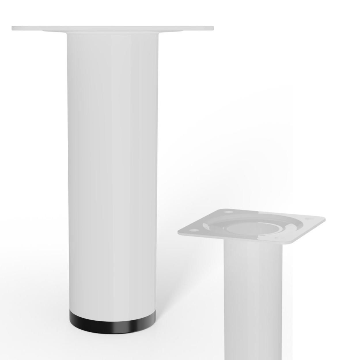 Furniture Leg White 30x100mm