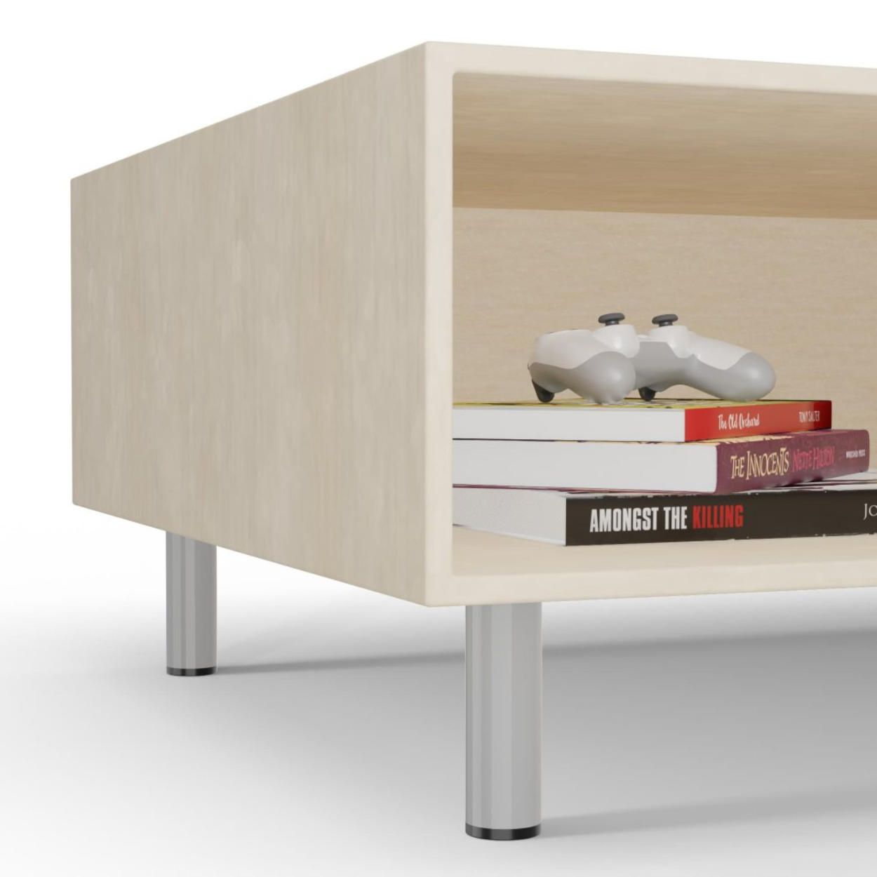 Furniture Leg Grey 30x100mm