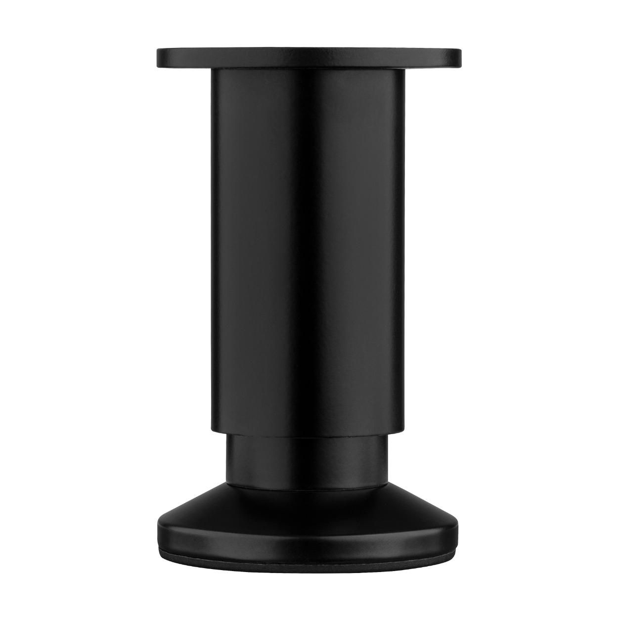Furniture Leg Adjustable Matt Black 100-115mm