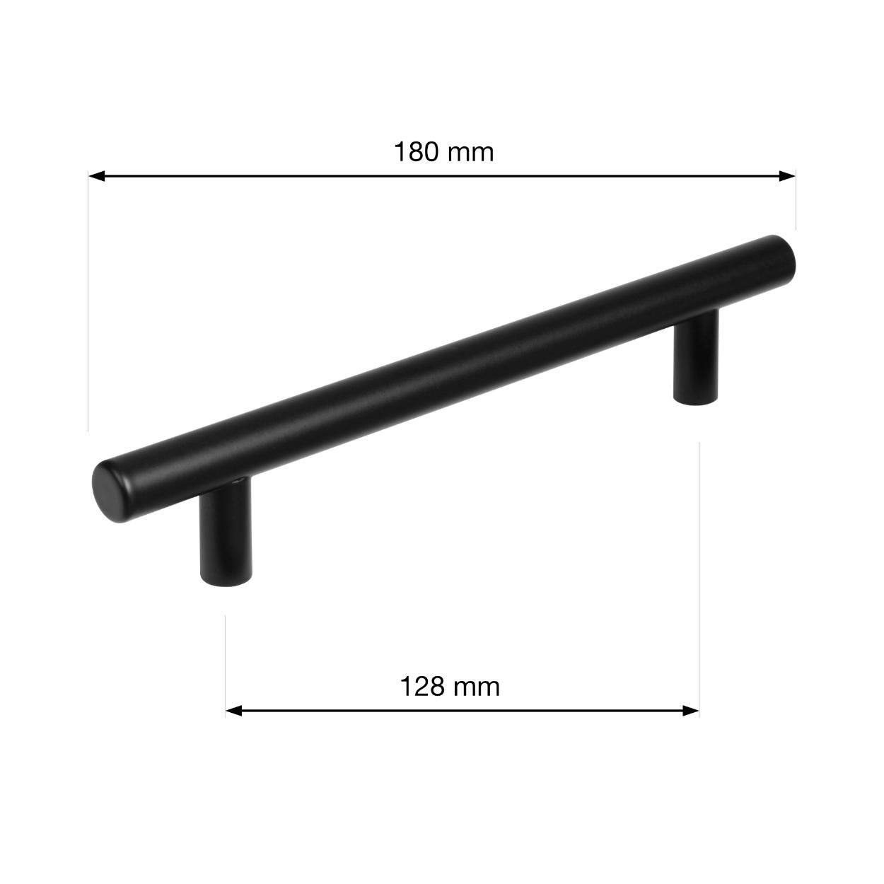 Maxim Handle Matt Black 128mm
