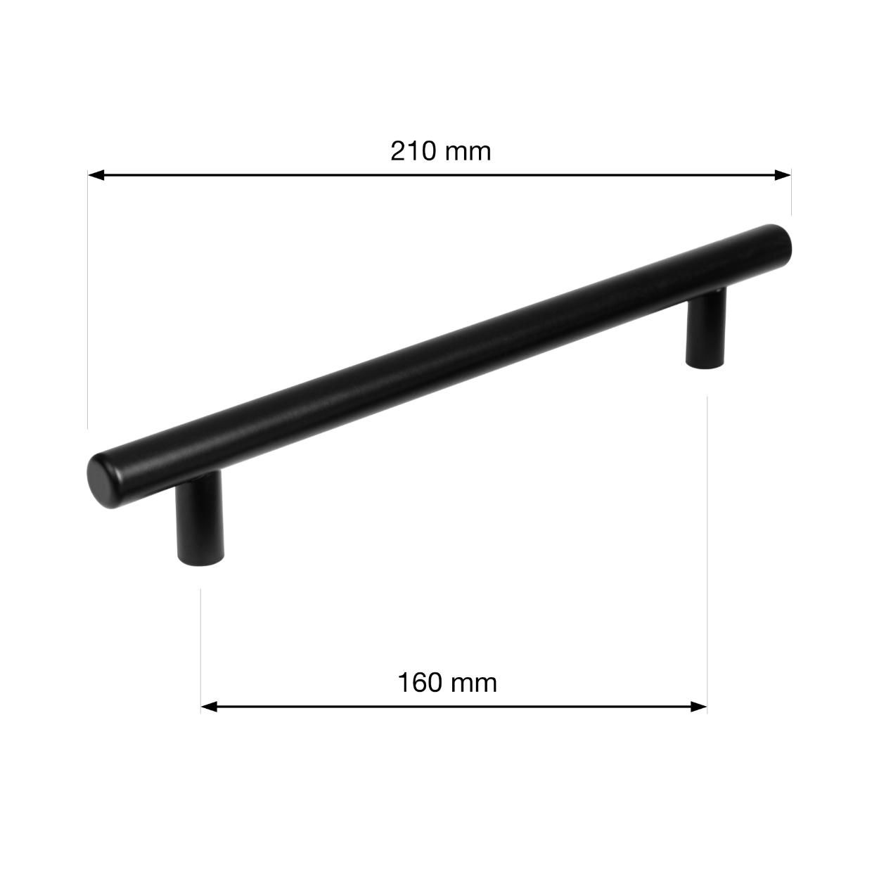 Maxim Handle Matt Black 160mm