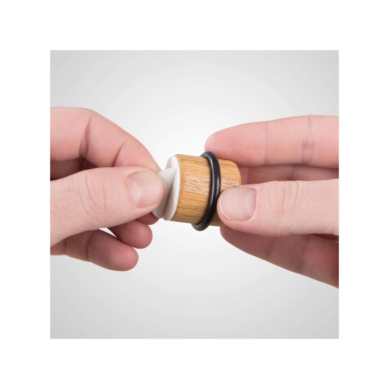 Self Adhesive Door Stop Oak 37x32mm