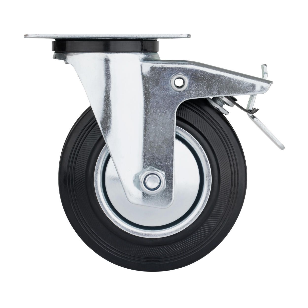 Swivel Castor Wheel with Brake 125mm (Load 100kg)
