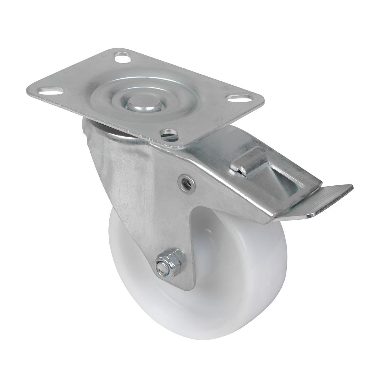 Swivel Castor Wheel with Break 100mm (Load 125kg)