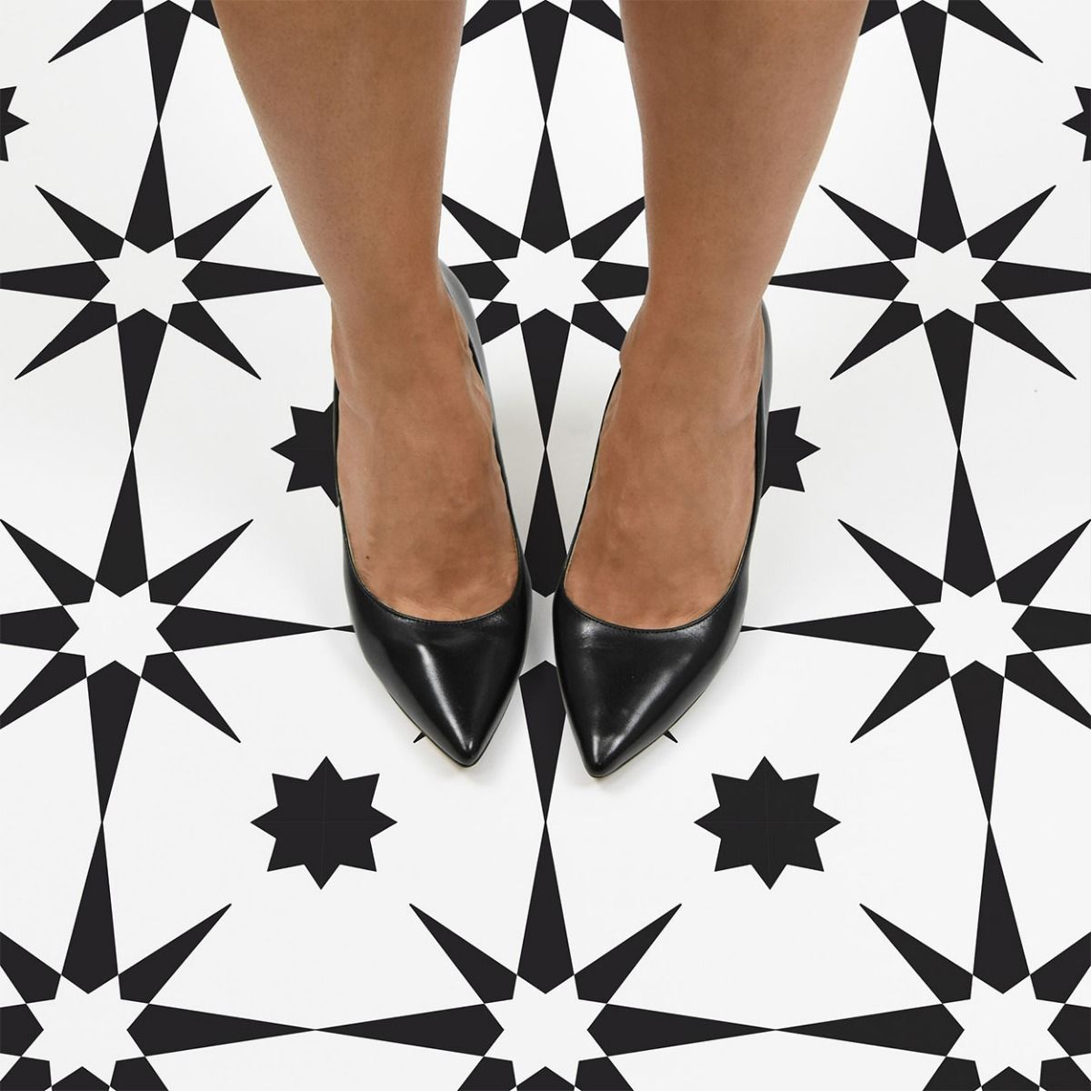 Peel and stick floor tiles
