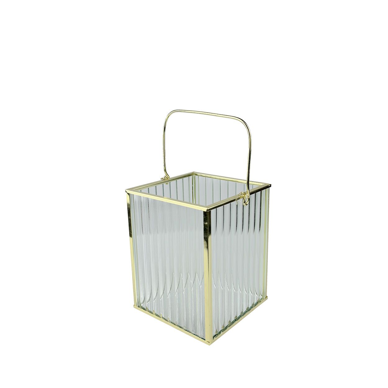 Radience Golden Glass Lantern