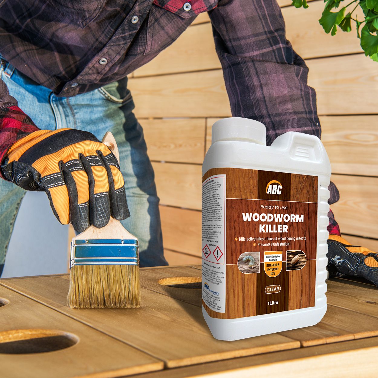 Arc Woodworm Killer 1Lt
