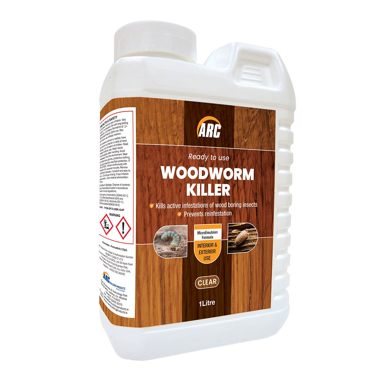 Arc Woodworm Killer 1Lt