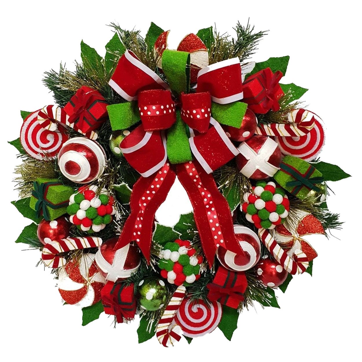 Wreath with Ribbon