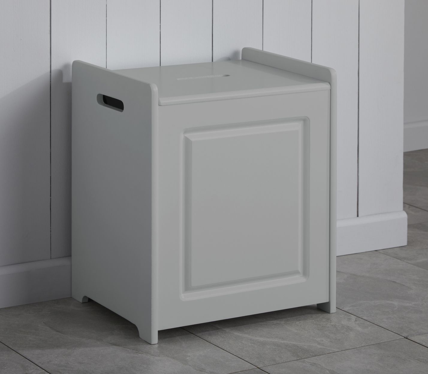 Chatsworth Grey Laundry Hamper
