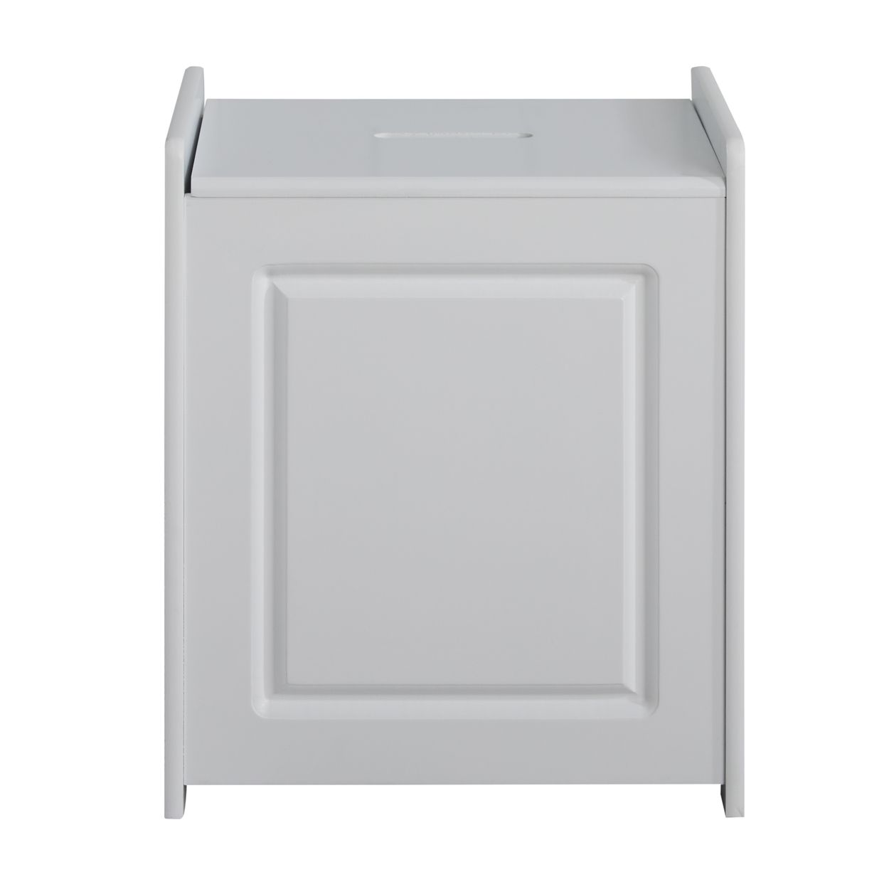Chatsworth White Laundry Hamper
