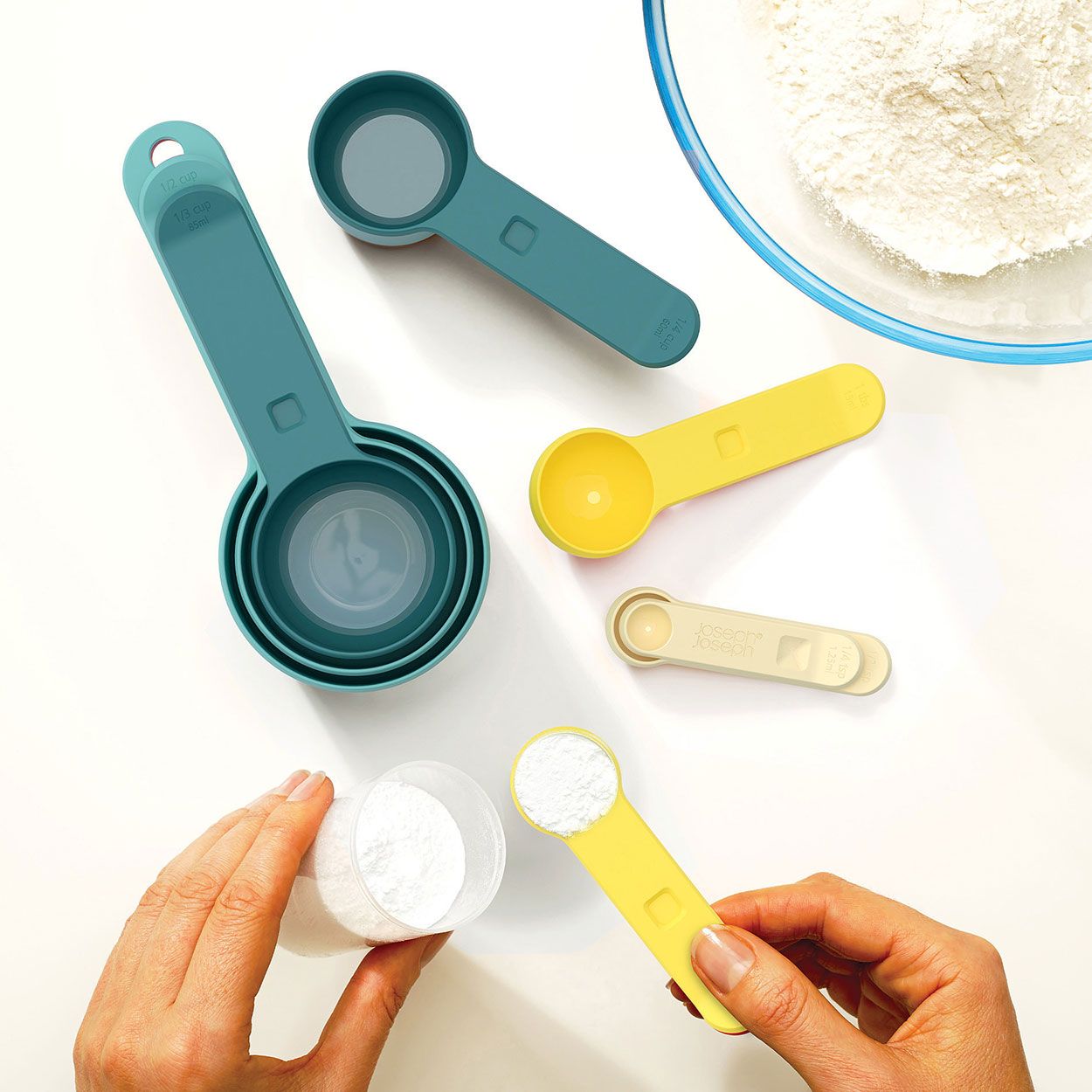 Joseph Joseph Duo 8Pc Measuring Cup Set