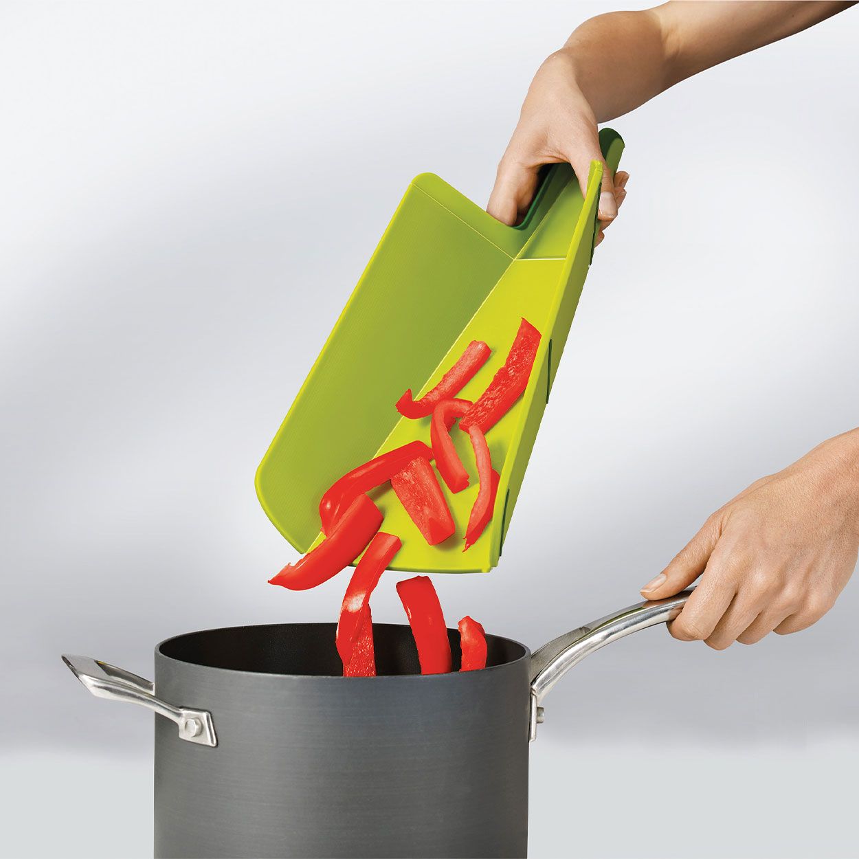 Joseph Joseph Duo Folding Chopping Board Green
