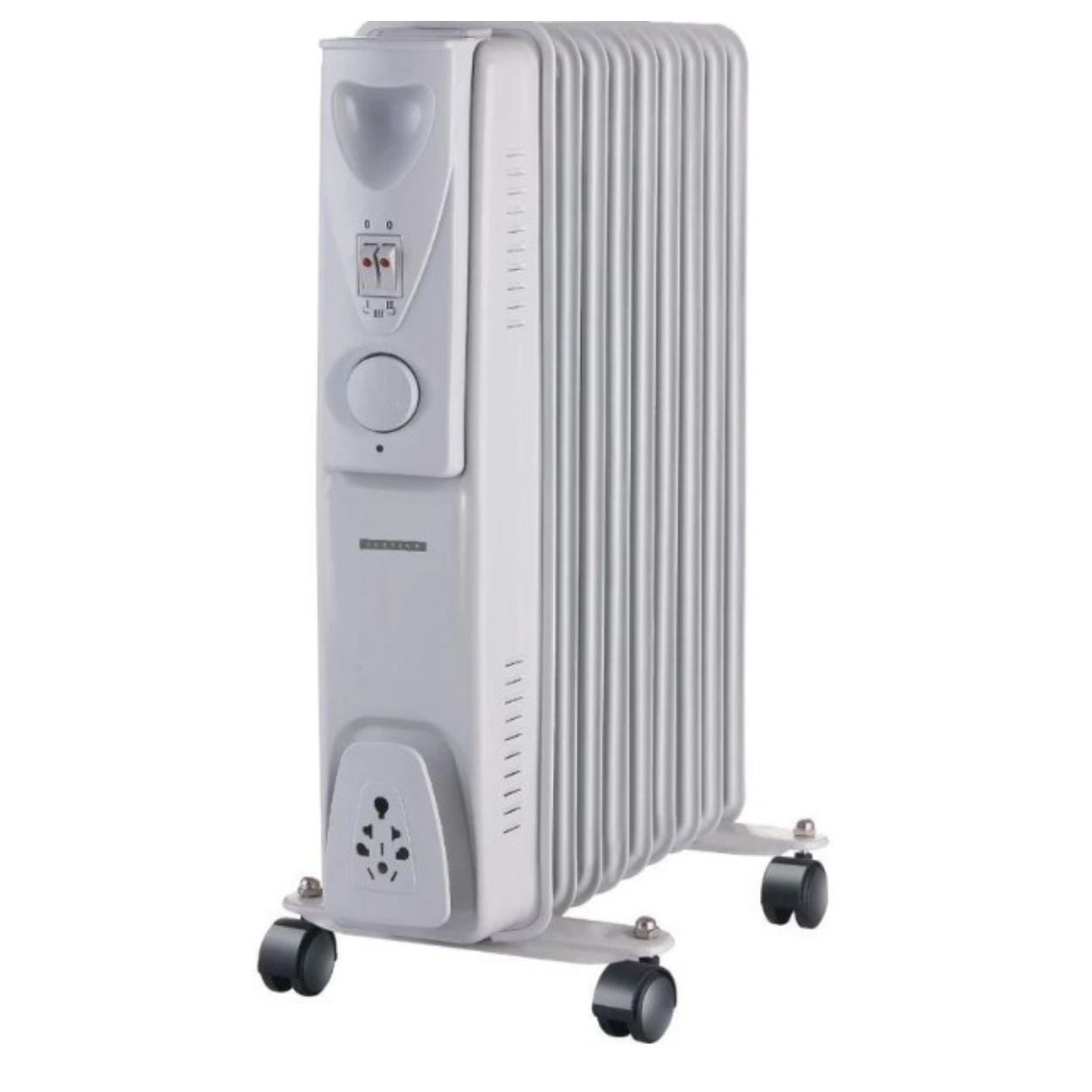 Sunbeam 9 Fin 2Kw Standard Oil Filled Radiator - Black