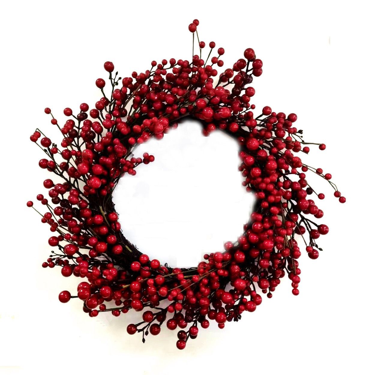Christmas Red Berry Wreath 55cm