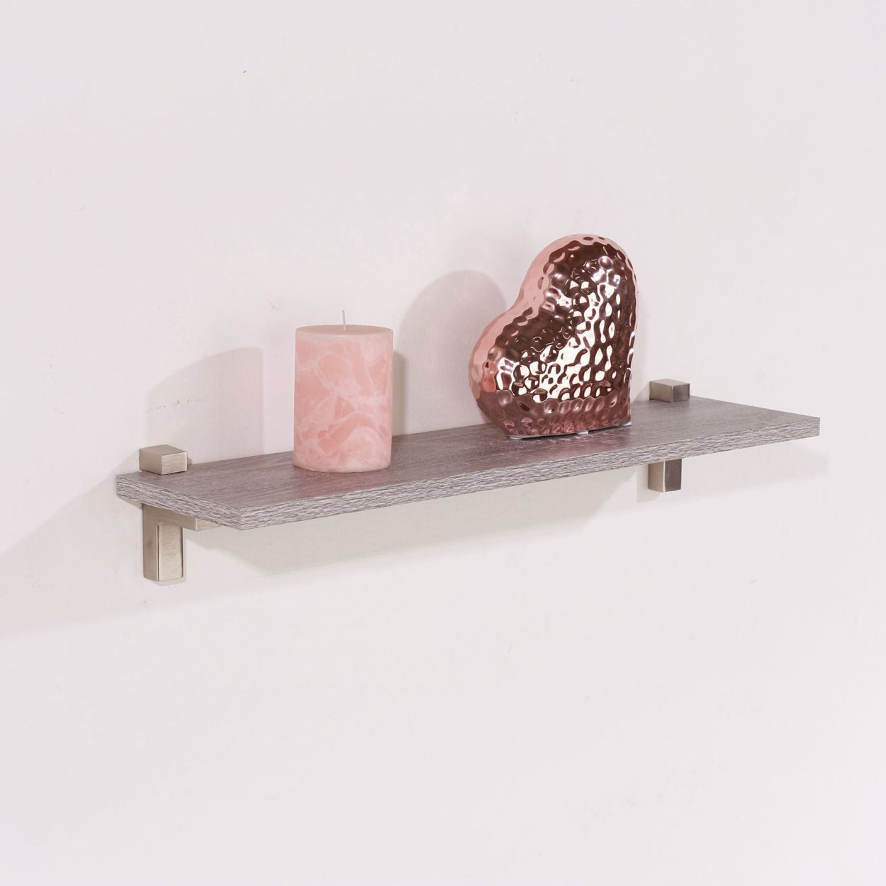 60CM SHELF GREY OAK