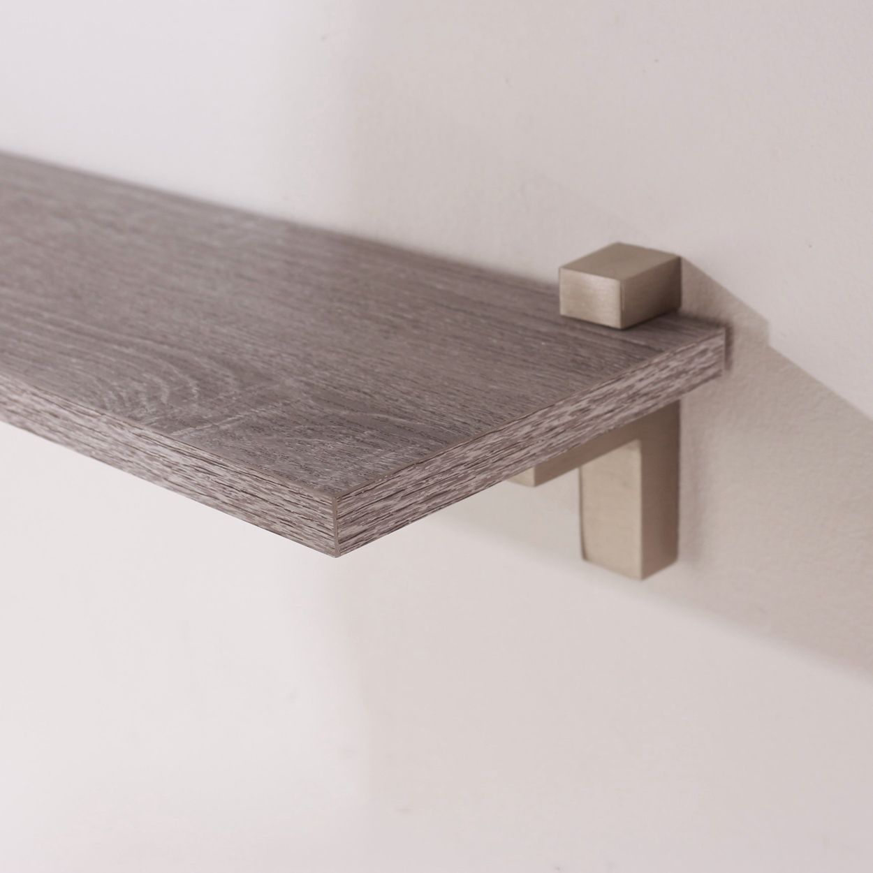 60CM SHELF GREY OAK