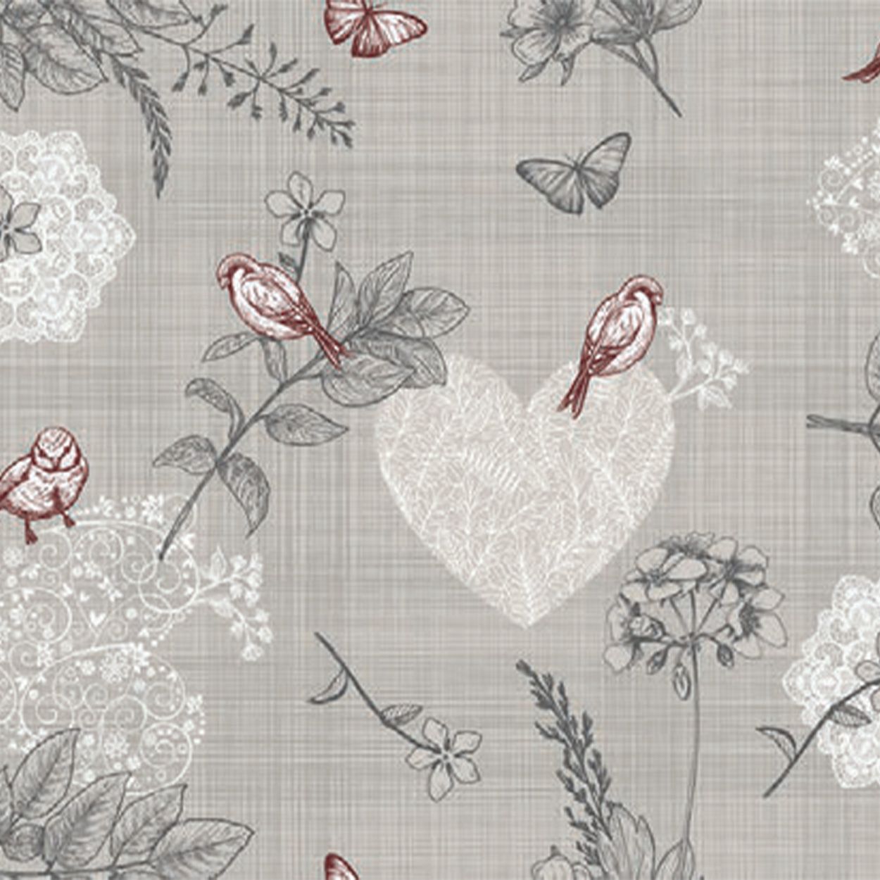 Birds Wipe Clean Tablecloth