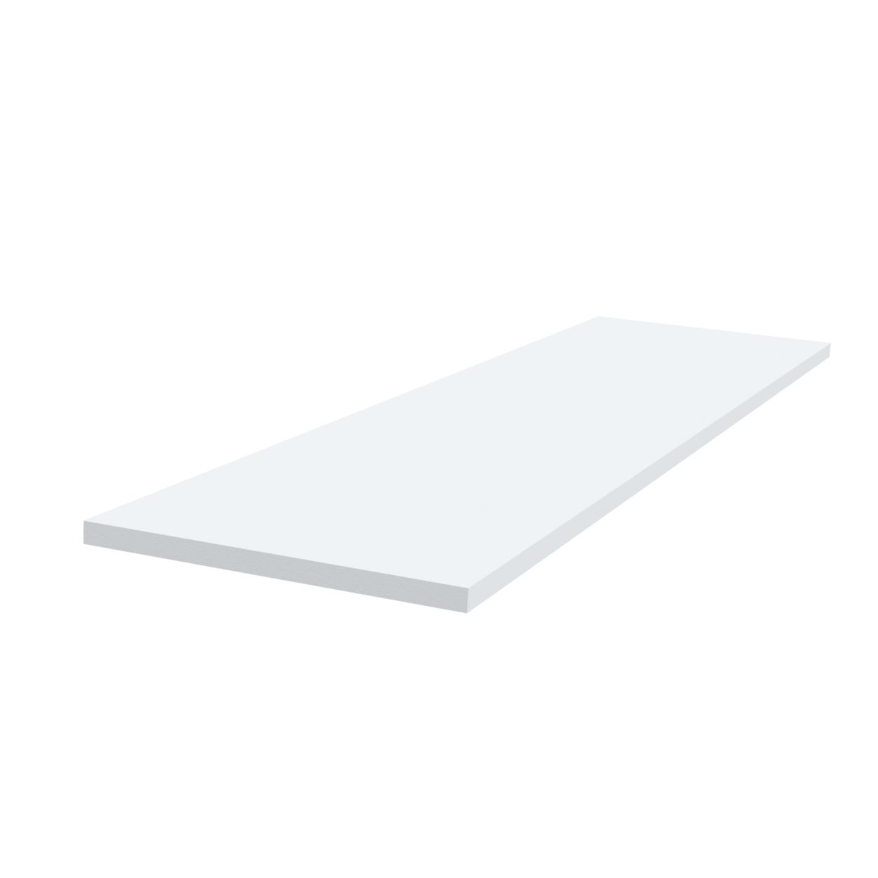 Panel Board Shelf White 1200x305x18mm