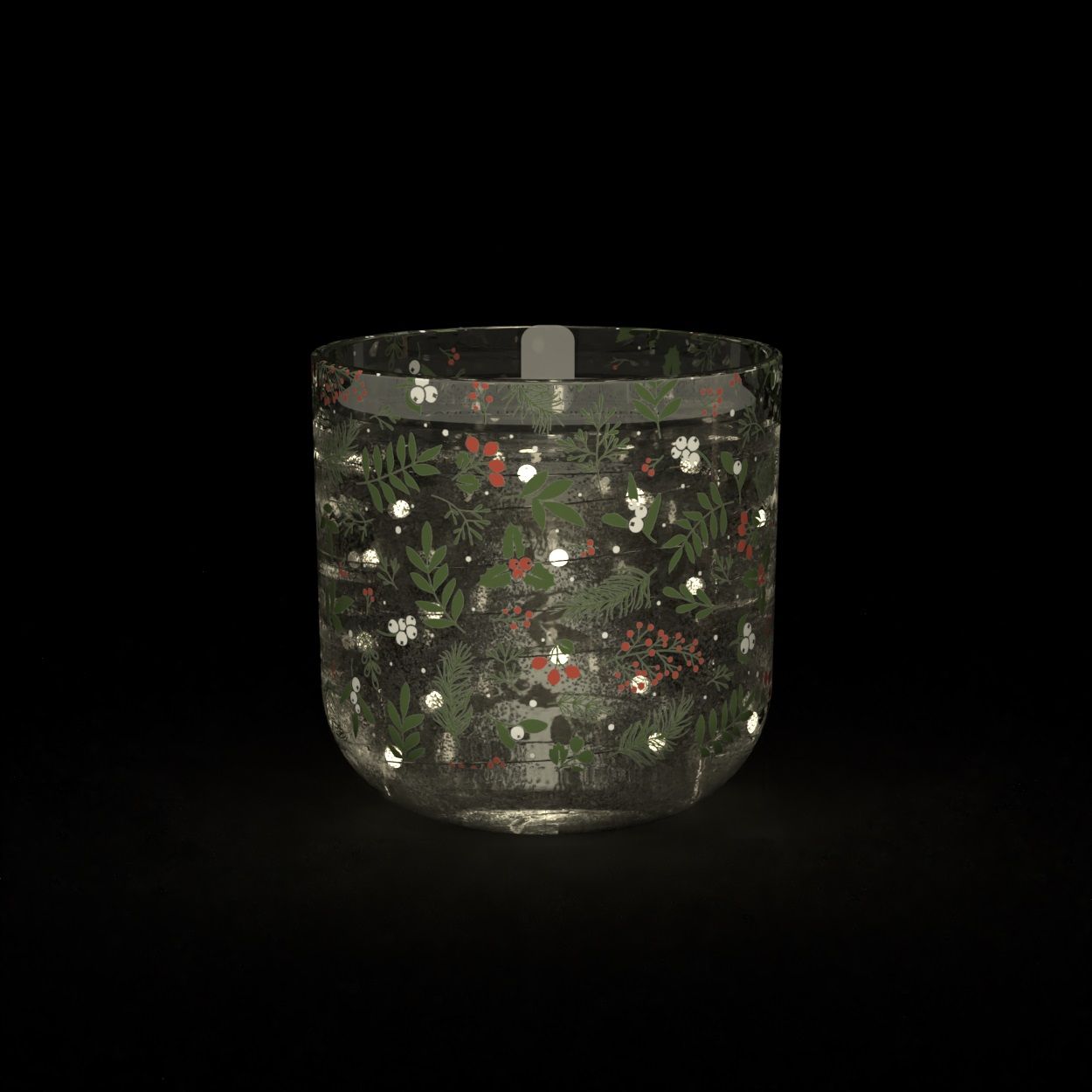 Light up Candle - Winter Berries