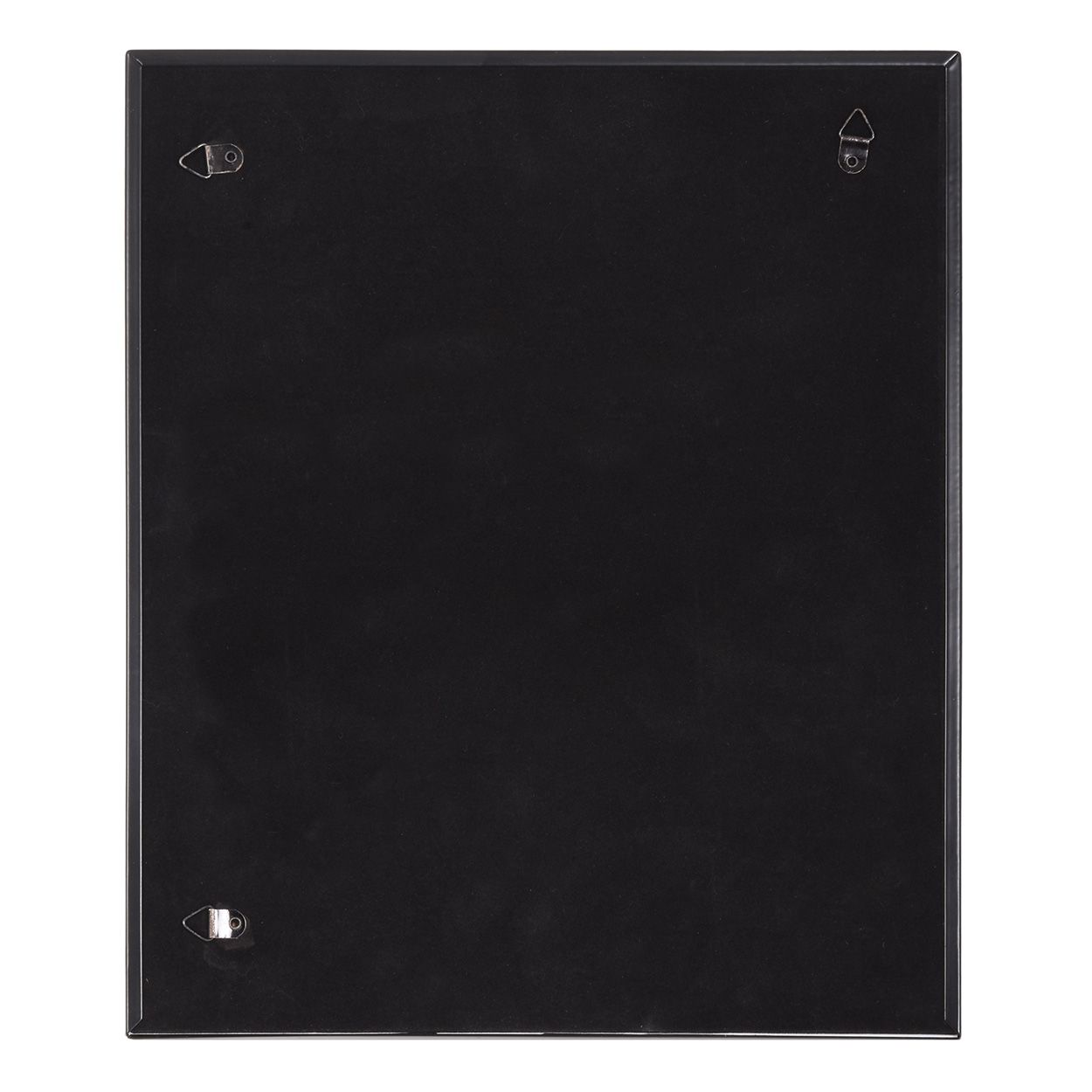 Black Metal Photo Frame 13x11 mounted to 10x8