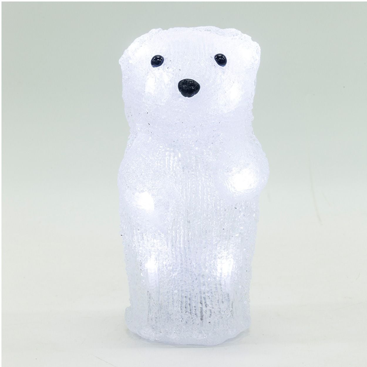 Battery Operated LED Polar Bear 20cm
