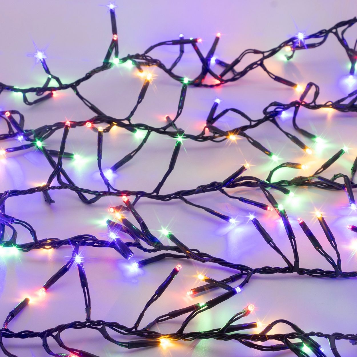 3200 Led M/Func Cluster Lights Multicoloured