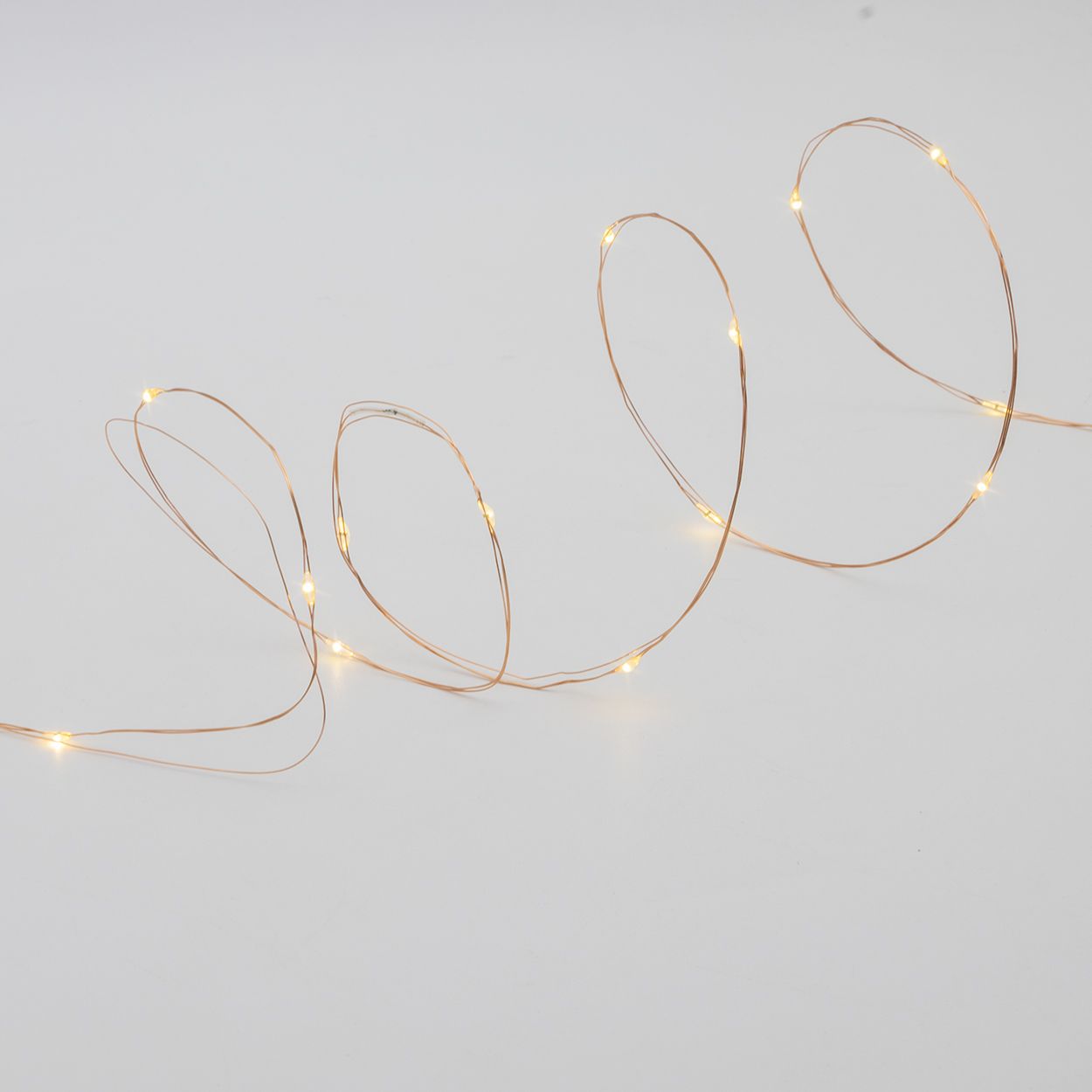 200 LED B/O Bare Wire Lights Warm White