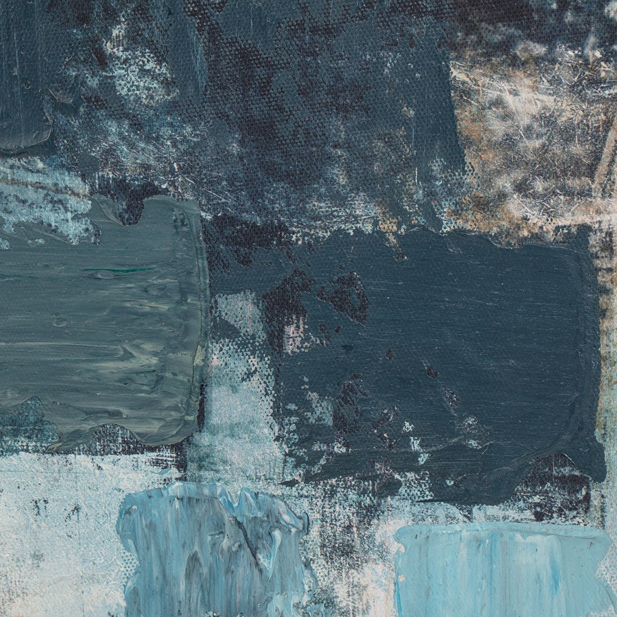 Abstract 60x80 Capped Canvas with 50% Hand Painting