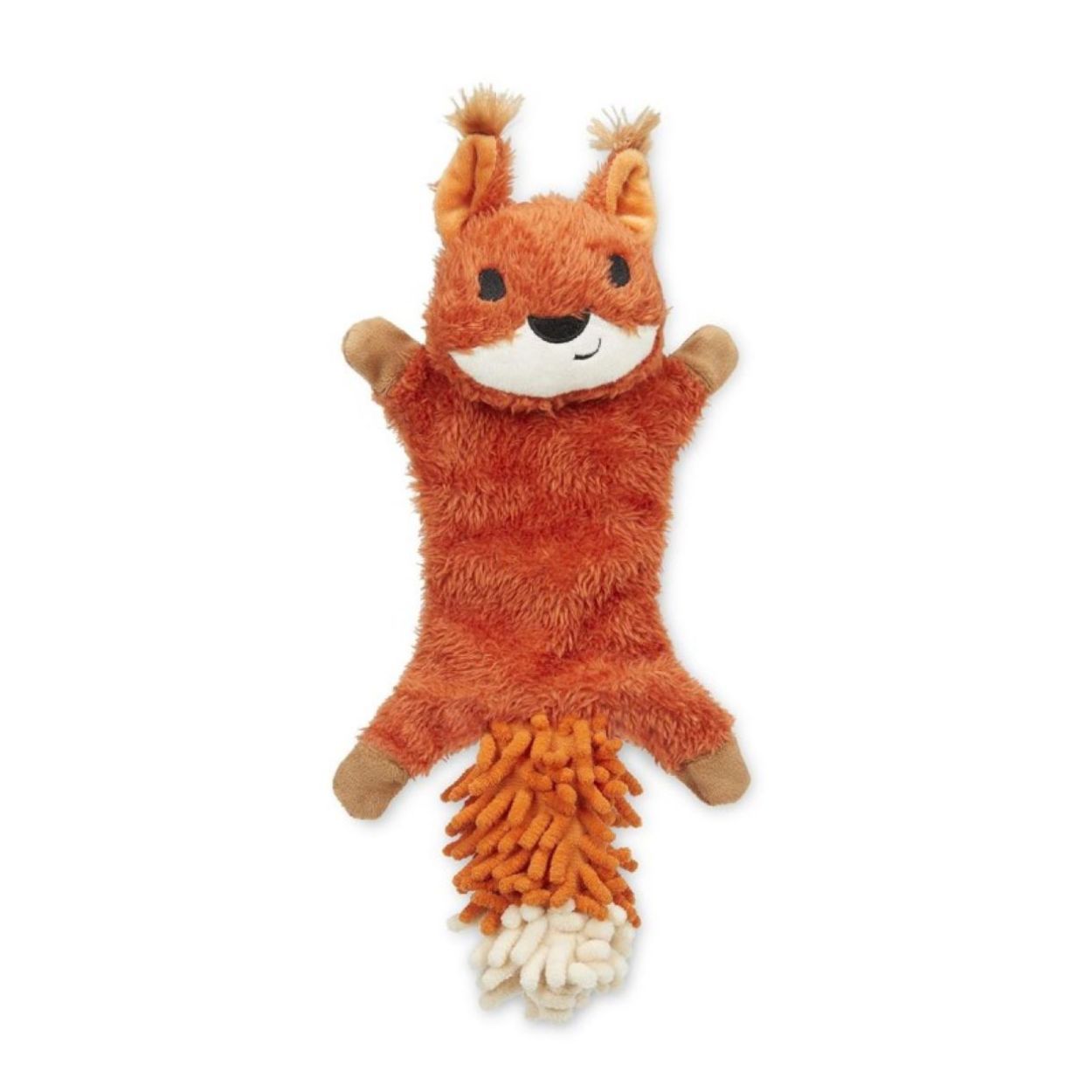 Saffia Squirrel Crinkle Dog Toy