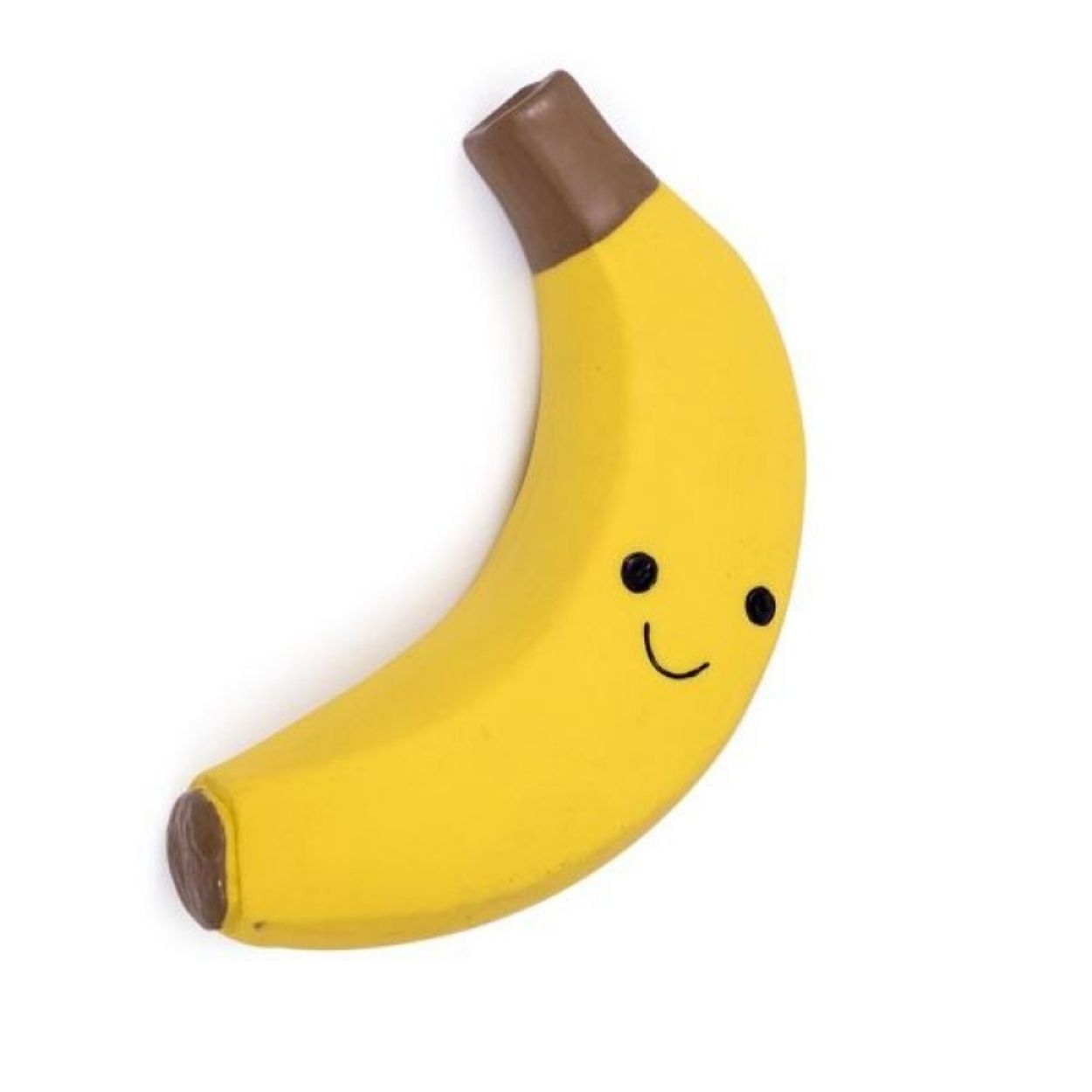 Foodie Faces Latex Banana Dog Toy Lrg