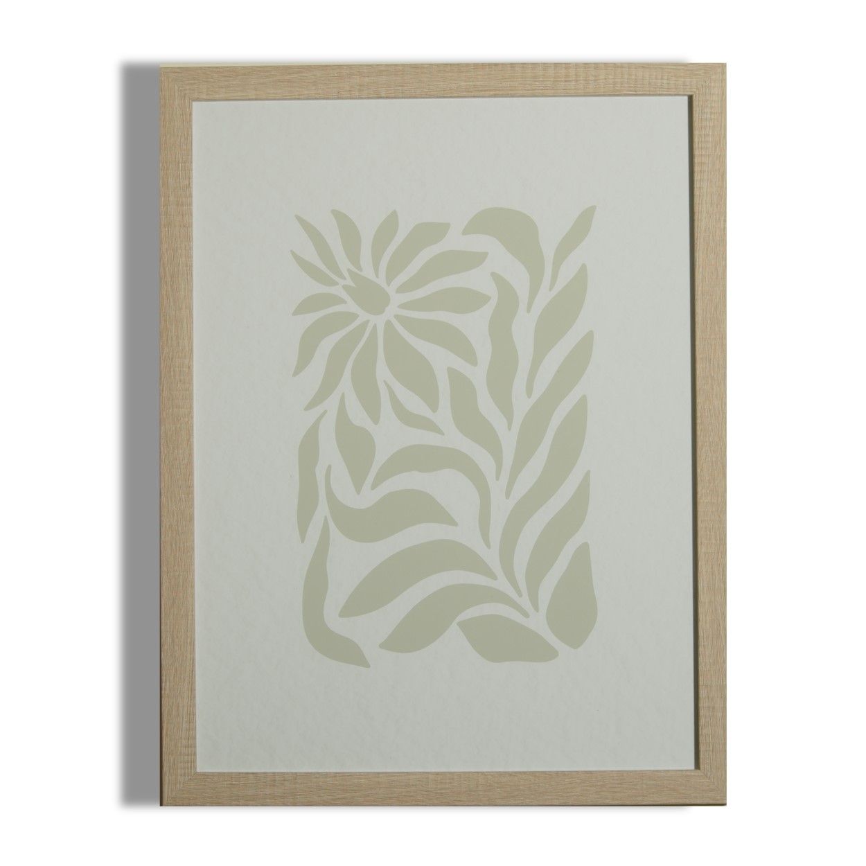 Green flower 3 Set Framed Wall Art