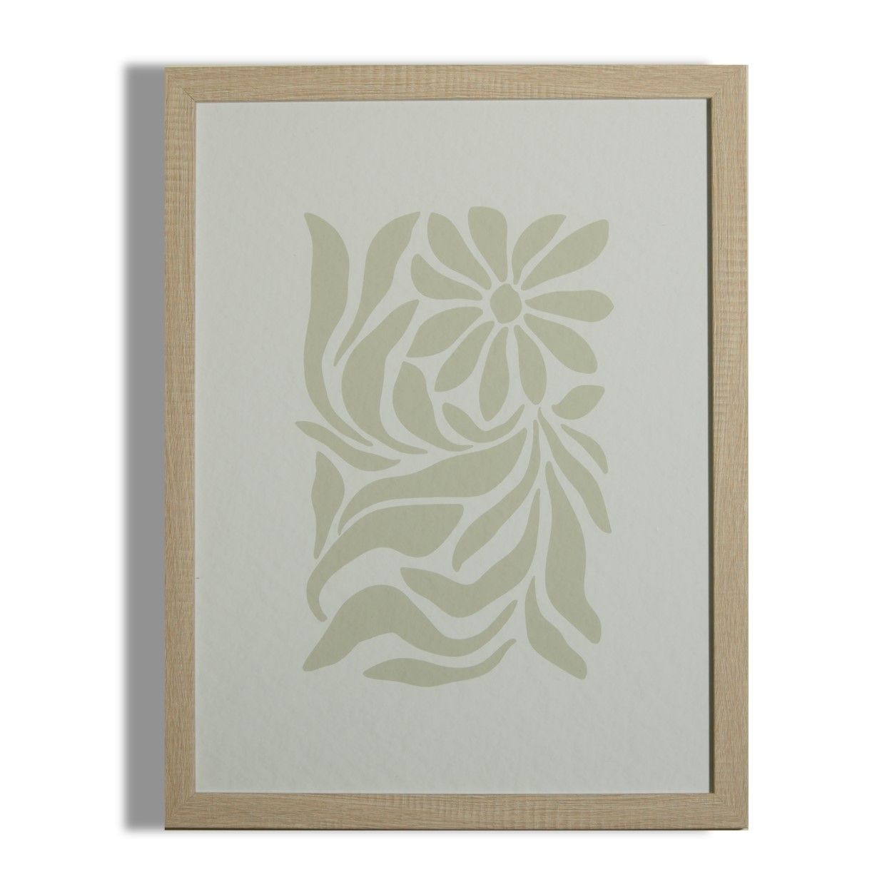 Green flower 3 Set Framed Wall Art