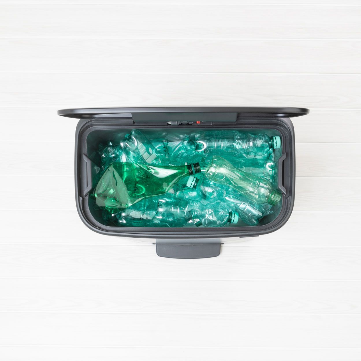 Brabantia Bo Pedal Bin, 60L - Matt Black