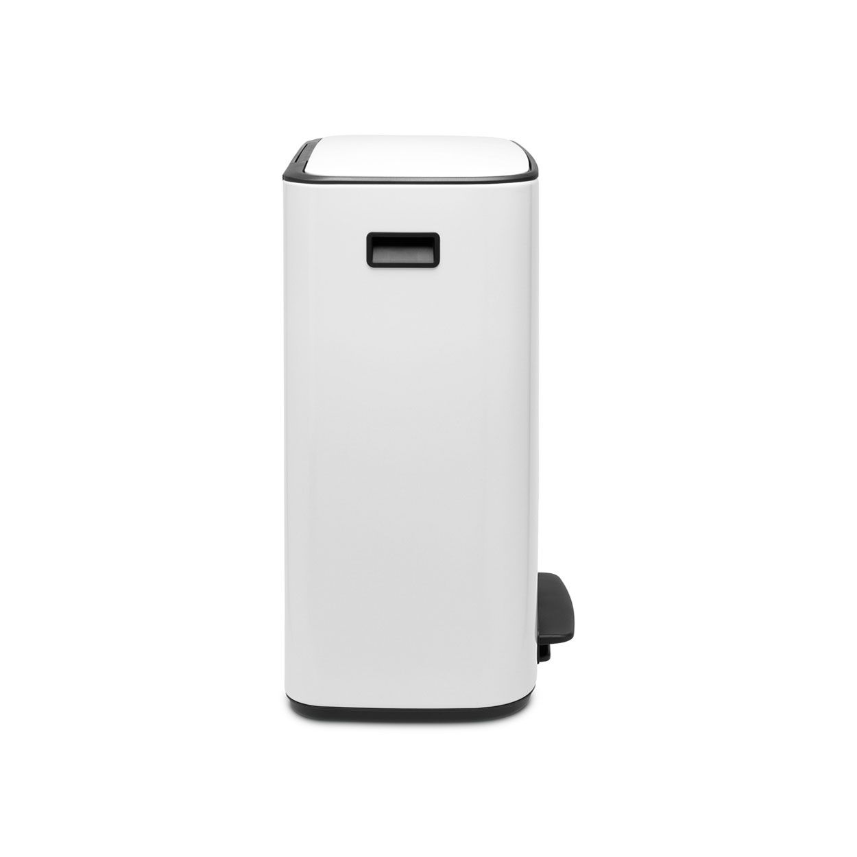 Brabantia Bo Pedal Bin, 2 X 30L - White