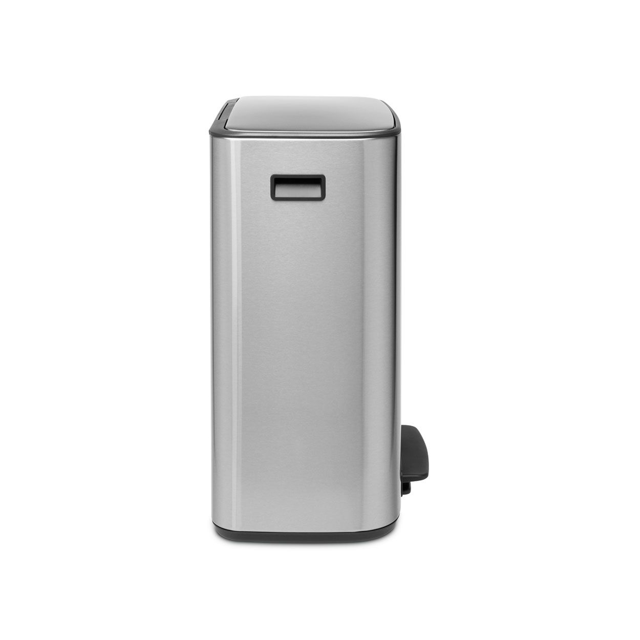 Brabantia Bo Pedal Bin, 2 X 30L - Matt Steel Fpp