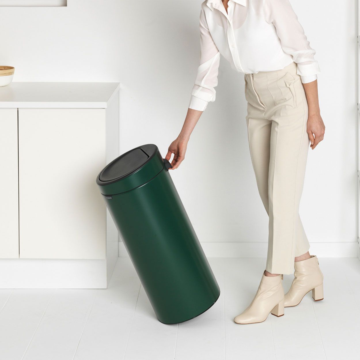 Brabantia Touch Bin, 30L - Pine Green