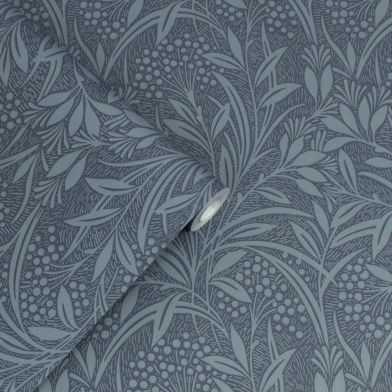 Laura Ashley Barley Dusky Seaspray Wallpaper