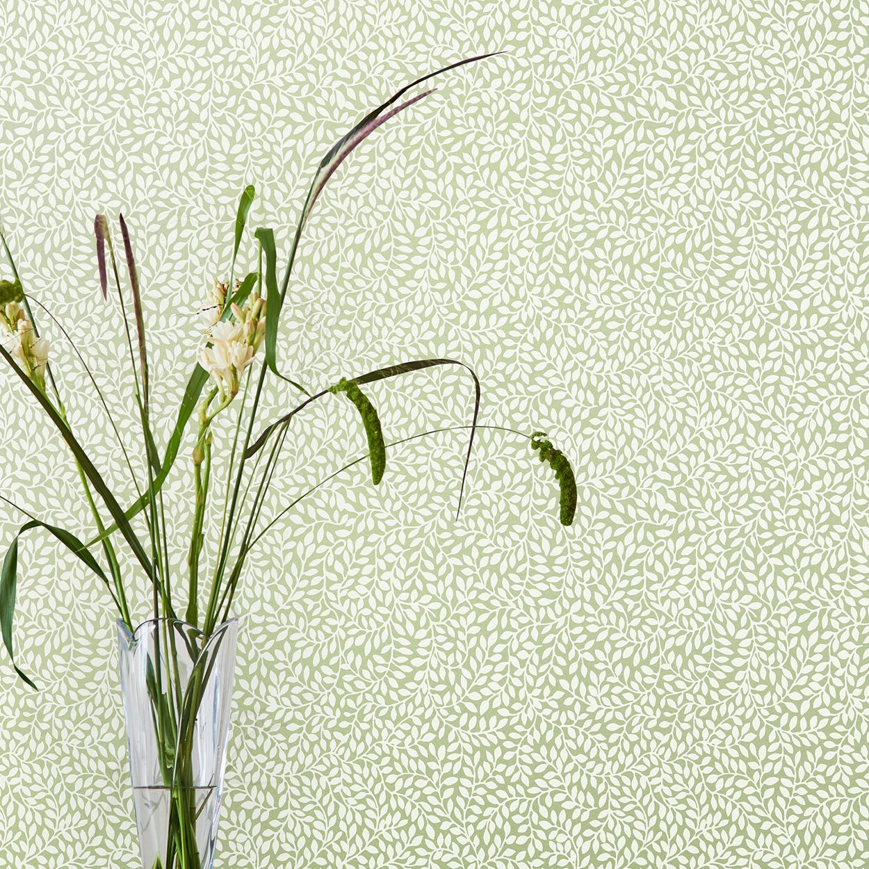 Laura Ashley Little Vines Hedgerow Wallpaper